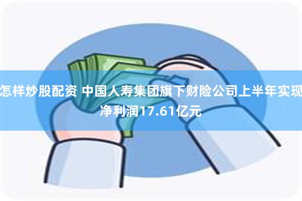 怎样炒股配资 中国人寿集团旗下财险公司上半年实现净利润17.61亿元